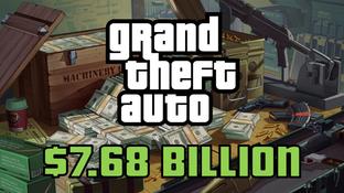 Доходы Grand Theft Auto с момента выхода GTA V составили почти 8 миллиардов долларов