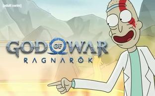 «Рик и Морти» продвигают God of War Ragnarok. Герои прорекламировали возвращение Кратоса