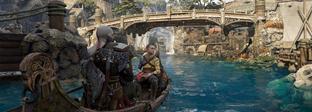 В новом геймплейном ролике God Of War Ragnarok Кратос портит сооружения гномов в Свартальфахейме