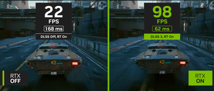 DLSS 3 в 4 раза повысила FPS в Cyberpunk 2077. Похоже, технология не заработает на старых GeForce RTX