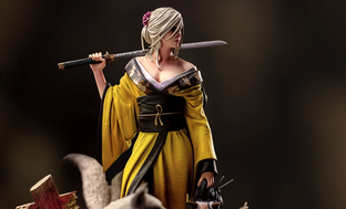 Склей японку Цири, Геральта и Джонни: CD Projekt устроила коллаб The Witcher и Cyberpunk 2077 с польской Model Builder