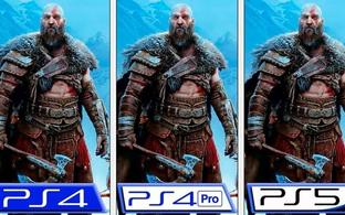 Как God of War Ragnarok выглядит на PS5, PS4 и PS4 Pro. Появилось видеосравнение