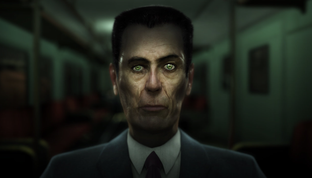 G-Man собирались убить в Half-Life. Датамайнер показал сцену смерти загадочного персонажа