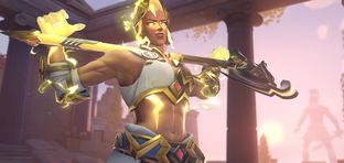 Blizzard использует процедурную генерацию при создании скинов Overwatch 2. История образа Зевса для Королевы Стервятников