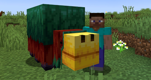 В Minecraft появится огромный Нюхач. Знакомство с новым мобом и сравнение со Стивом