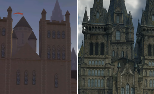 Эволюция виртуального Хогвартса за 20 лет. Замок из Harry Potter 2002 года сравнили с Hogwarts Legacy