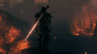 Новый биом Valheim. Пепловые земли во всей красе