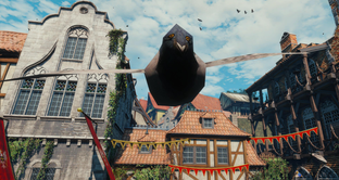 Ремастер The Witcher 3 впечатлил игроков квадратным голубем. CDPR не перестаёт удивлять сообщество