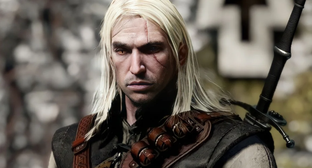 Фанат The Witcher показал новое видение Геральта, словно кадр ремейка первой части