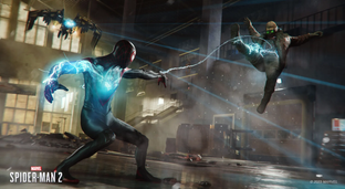 Героя Spider-Man 2 помог ускорить мощный SSD в PlayStation 5, карта почти в два раза больше