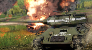 В War Thunder продают титул Древнего руса. Премиальный набор Т-34-85Э
