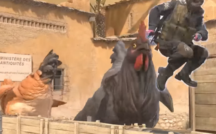 Турнир Counter-Strike 2 захватили гигантские петухи и курицы. Пернатый инцидент в игре Valve на Dust2