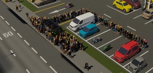 Пешеходы в Cities Skylines 2 уничтожили город. Игрок столкнулся с неадекватным поведением ИИ