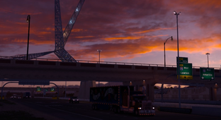 Парковки и зоны отдыха Арканзаса в American Truck Simulator: новые скриншоты дополнения