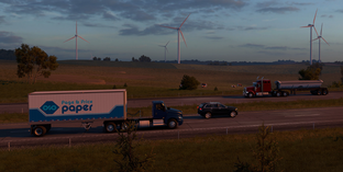 Авторы American Truck Simulator показали первые скриншоты нового дополнения. SCS Software отправляется в штат Айова