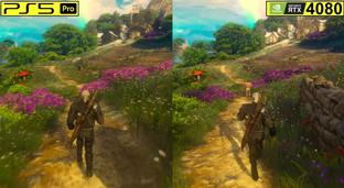 Смотрим видеосравнение The Witcher 3 на PS5 Pro и ПК