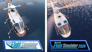 Графику Microsoft Flight Simulator 2024 сравнили с версией 2020 года