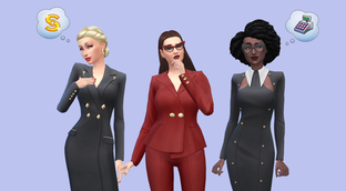 Для The Sims 4 вышли 2 авторских DLC-комплекта Business Chic Kit и Refined Living Room Kit