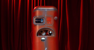 Создатели Atomic Heart показали, как создали кастомный ПК в виде Эленоры, красного холодильника с характером
