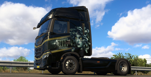 Для Euro Truck Simulator 2 вышел набор покрасок Greek Mythology Pack в стиле существ из мифов