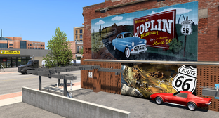Создатели American Truck Simulator показали поселения и уличные граффити в штате Миссури. Новые скриншоты городов DLC Missouri
