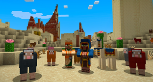 В Minecraft настроили спавн разноцветных овец, обновили торговцев и добавили новые карты картографам