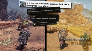 Игроки спорят о даунгрейде графики в Monster Hunter Wilds. Часть проблем исправят только после релиза