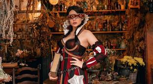 Слепая чародейка: модель показала косплей Филиппы Эйльхарт из The Witcher 3: Wild Hunt