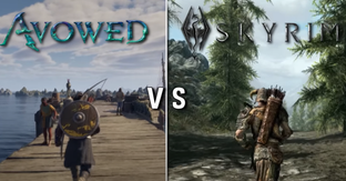 Avowed против Skyrim — сравнение графики, физики и механик игры Obsidian с хитом Bethesda