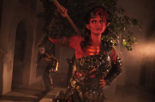 Косплеерши показали схватку между Карлах и Минтарой из Baldur's Gate 3