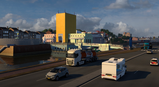 Новый Бенилюкс в Euro Truck Simulator 2 — первые скриншоты переделки Бельгии, Нидерландов, Люксембурга