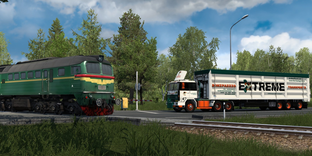 В Euro Truck Simulator 2 появилась новая физика и грузы — началось ОБТ обновления 1.54 с технологиями, способными уменьшить вес игры