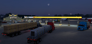 В American Truck Simulator добавят самую большую стоянку в истории игры. Новые скриншоты дополнения про штат Айова