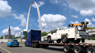 American Truck Simulator получит подземные склады в апреле — трейлер с датой релиза DLC про штат Миссури