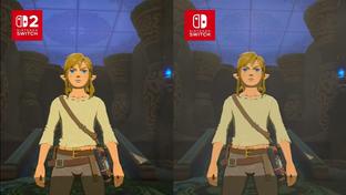 Nintendo сравнила Zelda на Switch и Switch 2