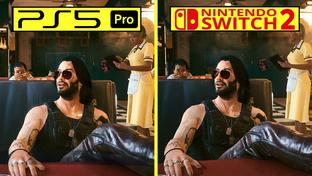 Cyberpunk 2077 сравнили на Switch 2 и PS5 Pro. Игра работает «лучше, чем на Steam Deck»