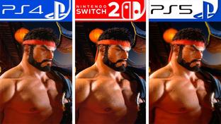 Street Fighter 6 удивит качеством на Nintendo Switch 2. Вышло сравнение с PS5 и PS4