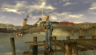 Спустя 15 лет моддеры Fallout New Vegas добавили рыбалку в игру Obsidian