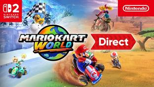 Сегодня Nintendo проведёт Mario Kart World Direct. Раскроют новые карты, механики и мультиплеер эксклюзива Switch 2
