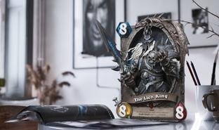 Правитель Нордскола: HEX Collectibles представила статую Короля-лича из игры Hearthstone