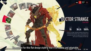 Изначально интерфейс Marvel Rivals был более мрачным и напоминал Disco Elysium