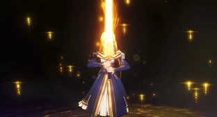 Геймплейный тизер Сэйбер в Honkai Star Rail, играбельной героини из Fate/stay night