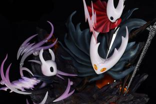 Битва с Полым рыцарем: 27abyss Studio выпустила статую Хорнет и Рыцаря из игры Hollow Knight
