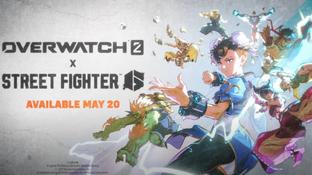 Сегодня в Overwatch 2 стартует кроссовер со Street Fighter 6. На подходе облики с персонажами файтинга