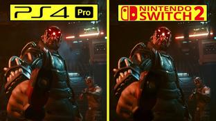 Switch 2 уверенно обошла PS4 Pro в сравнении версий Cyberpunk 2077