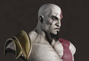 Призрак Спарты: Bluebox Hyper представила полноразмерный бюст Кратоса из God of War 3