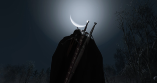 Авторы The Witcher 3 показали юбилейную иллюстрацию с Господином Зеркало — есть русскоязычная версия