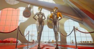 Создатели Atomic Heart выпустили мини-коллекцию обоев с Близняшками для «парных экранов» и не только