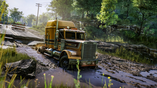 В SnowRunner появились новые грузовики — Saber выпустила Freightliner & Western Star Dual Pack