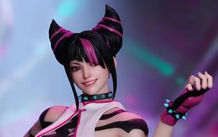 «Паучиха», заманивающая в сеть: Play Toy представила фигурку Джури Хан из Street Fighter 6